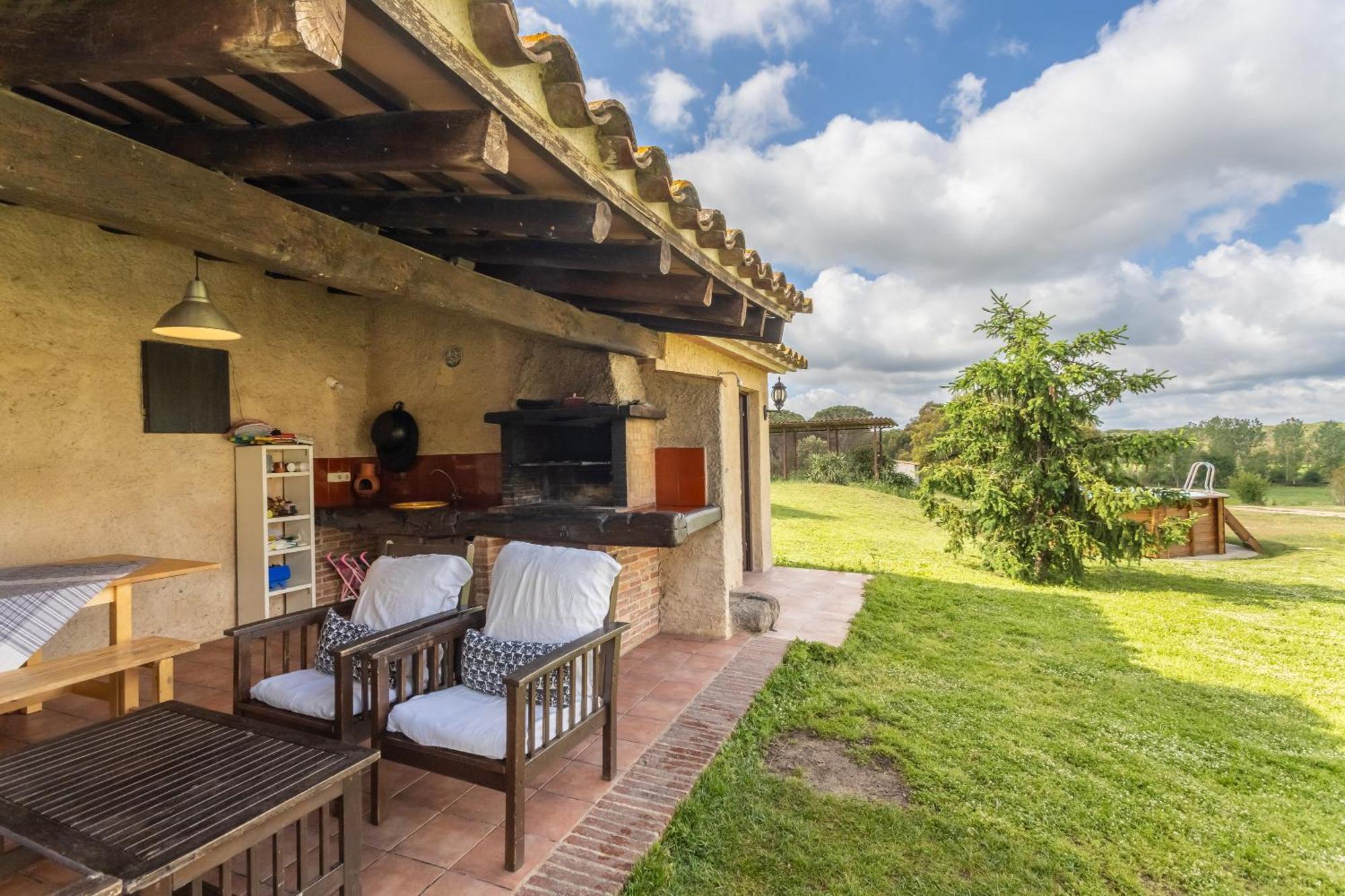 La Pahissa De Can Abras Casa Rural Girona Exterior foto